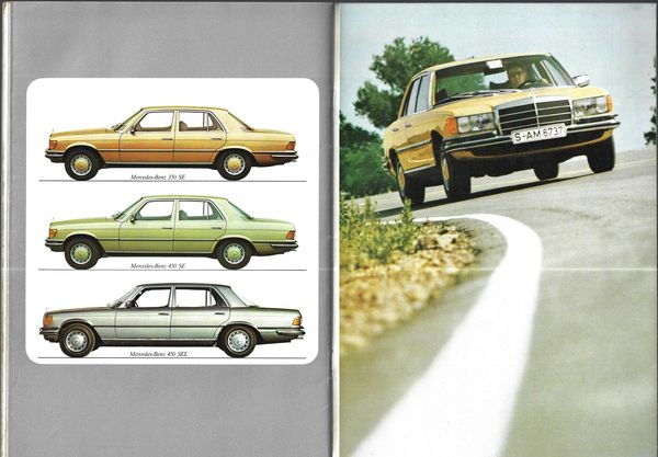 MERCEDES-BENZ - 350 SE, 450 SE, 450 SEL – detail 3