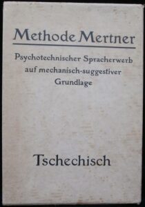 METHODE MERTNER: TSCHECHISCH FÜR DEUTSCHE – Robert Mertner