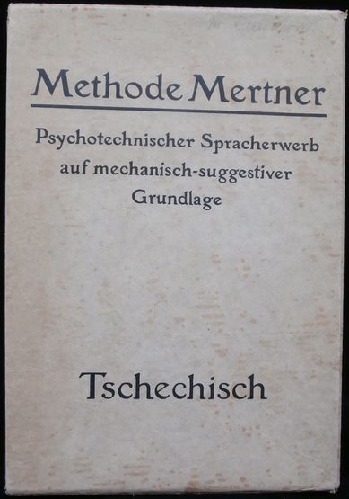 METHODE MERTNER: TSCHECHISCH FÜR DEUTSCHE – Robert Mertner