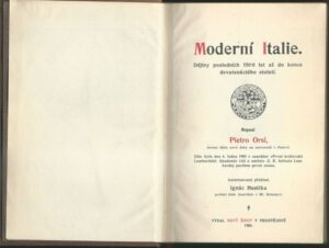 MODERNÍ ITALIE