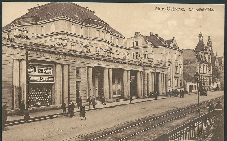 MOR. OSTRAVA – NÁDRAŽNÍ TŘÍDA pohlednice