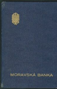 MORAVSKÁ BANKA – VKLADNÍ KNÍŽKA