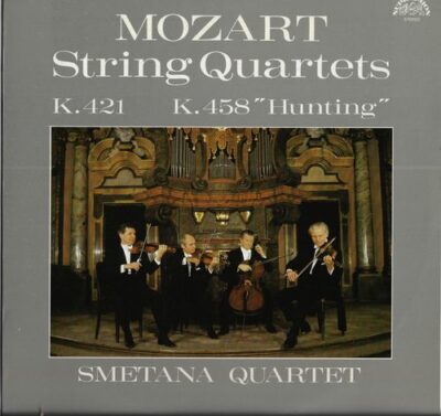 MOZART STRING QUARTETS K. 421 / K. 458 „HUNTING“ LP deska