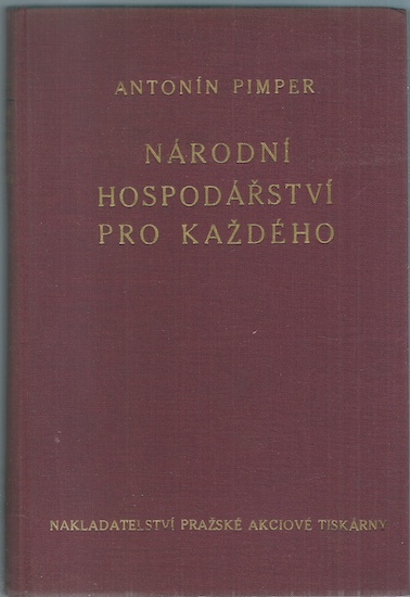 NÁRODNÍ HOSPODÁŘSTVÍ PRO KAŽDÉHO