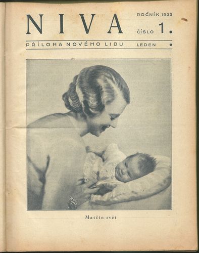 NIVA – MĚSÍČNÍ OBRÁZKOVÁ PŘÍLOHA NOVÉHO LIDU – detail 1