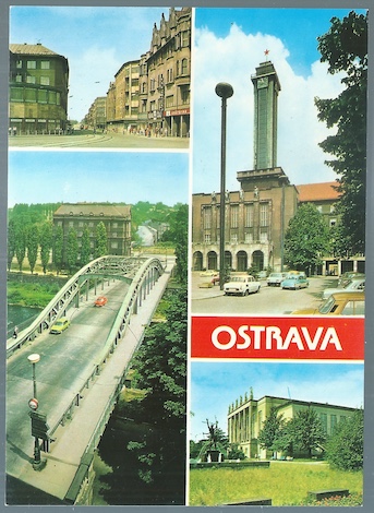 OSTRAVA pohlednice