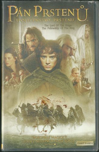 panpr PÁN PRSTENŮ: SPOLEČENSTVO PRSTENU VHS kazeta