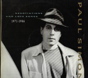 PAUL SIMON – NEGOTIATIONS AND LOVE SONGS 1971 – 1986 (LP)