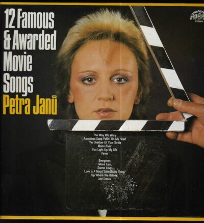 PETRA JANŮ – 12 FAMOUS & AWARDED MOVIE SONGS LP deska