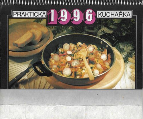 PRAKTICKÁ KUCHAŘKA 1996 kalendář