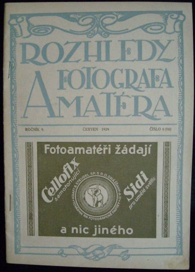 ROZHLEDY FOTOGRAFA AMATÉRA 1929/6