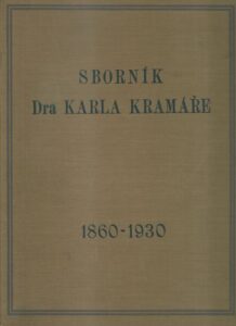 SBORNÍK Dra KARLA KRAMÁŘE