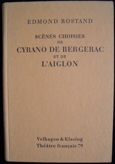 cyranode SCÉNES CHOISIES DE CYRANO DE BERGERAC – Edmond Rostand
