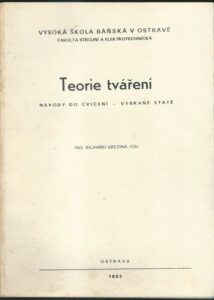 TEORIE TVÁŘENÍ – NÁVODY DO CVIČENÍ, VYBRANÉ STATĚ
