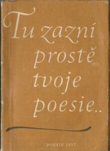 TU ZAZNÍ PROSTĚ TVOJE POESIE…
