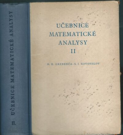 UČEBNICE MATEMATICKÉ ANALYSY II.