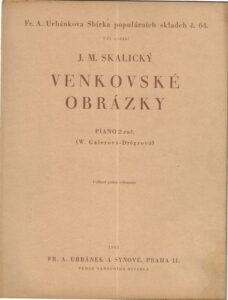VENKOVSKÉ OBRÁZKY – J. M. Skalický