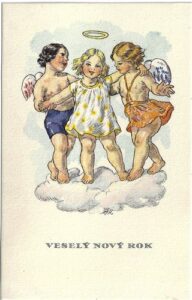 VESELÝ NOVÝ ROK pohlednice