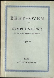 BEETHOVEN – SYMPHONIE NR. 3 ES DUR, OP. 55