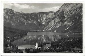 BOHINJSKO JEZERO pohlednice