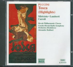 PUCCINI – TOSCA (HIGHLIGHTS) (CD)