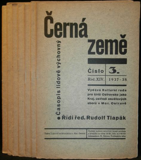 ČERNÁ ZEMĚ - ROČ. XIV., 1937-1938 – detail 1