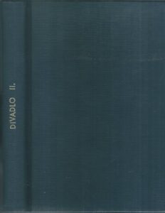 DIVADLO, ROČ. II., Č. 1-22 – Redaktor Bohuslav Kavka