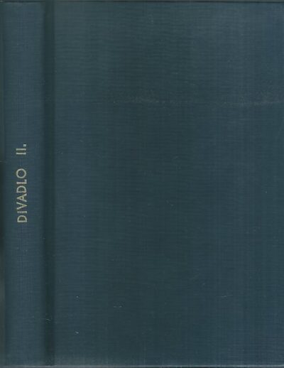 DIVADLO, ROČ. II., Č. 1-22 – Redaktor Bohuslav Kavka