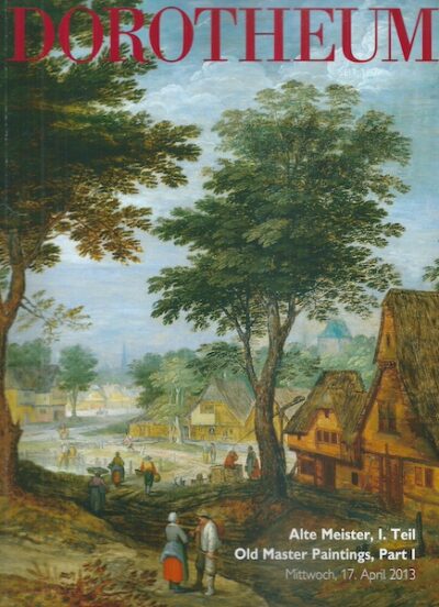 DOROTHEUM – OLD MASTER PAINTINGS – PART 1 – APRIL 2013