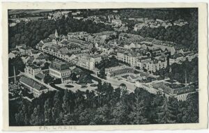 FRANTIŠKOVY LÁZNĚ – CELKOVÝ POHLED pohlednice