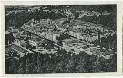 FRANTIŠKOVY LÁZNĚ – CELKOVÝ POHLED pohlednice