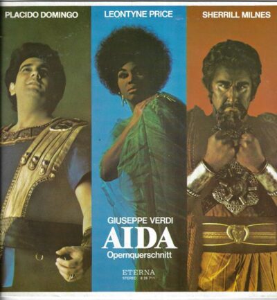 GIUSEPPE VERDI – AIDA – OPERNQUERSCHNITT LP deska