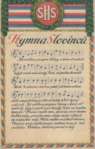 HYMNA SLOVINCŮ pohlednice
