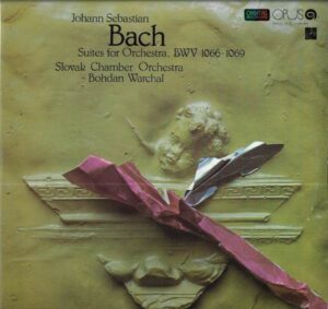 J. S. BACH – SUITES FOR ORCHESTRA (BWV 1066-1069) (LP)
