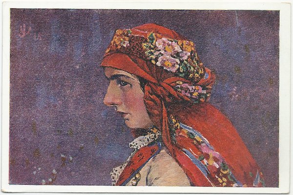 JOŽA ÚPRKA: DĚVČE OD UHER. HRADIŠTĚ pohlednice