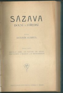 K PRAMENŮM VLTAVY / SÁZAVA DOLNÍ A STŘEDNÍ / K ŠUMAVSKÝM JEZERŮM – Jaroslav Brož