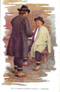 M. GARDOVSKÁ – DŮVĚRNÁ ROZPRÁVKA pohlednice