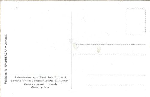 M. GARDOVSKÁ – STAROSTA V HALENĚ – V ŠUBĚ – detail 1