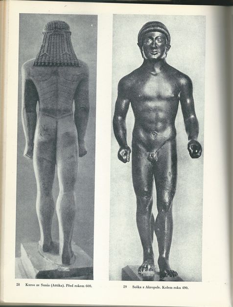 POČÁTKY ŘECKÉHO SOCHAŘSTVÍ – detail 1