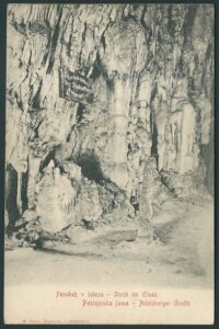 POSTOJNSKA JAMA – POROBEK V ŽELEZU pohlednice