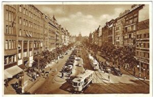 PRAHA – VÁCLAVSKÉ NÁMĚSTÍ pohlednice