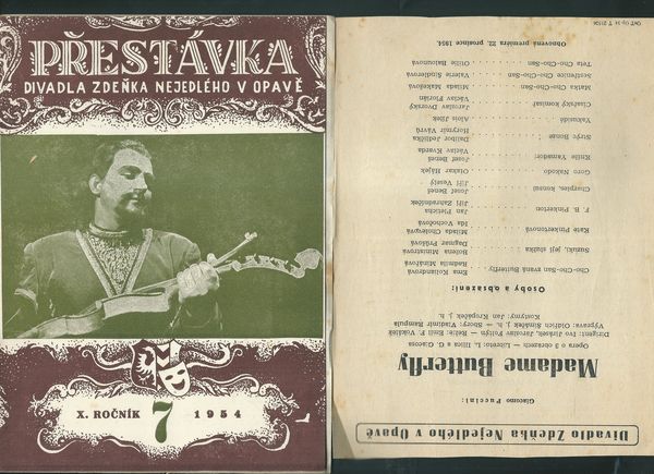 PŘESTÁVKA DIVADLA ZDEŇKA NEJEDLÉHO V OPAVĚ – Dušan Slezák