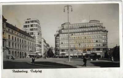REICHENBERG, TUCHPLATZ pohlednice