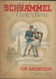 SCHRAMMEL MELODIEN FÜR AKKORDEON – Bruno Hauer