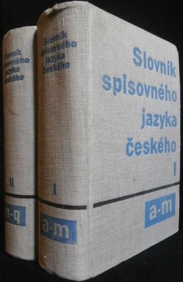 slovspisj SLOVNÍK SPISOVNÉHO JAZYKA ČESKÉHO – Kolektiv autorů