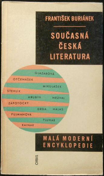 souceslit SOUČASNÁ ČESKÁ LITERATURA – František Buriánek