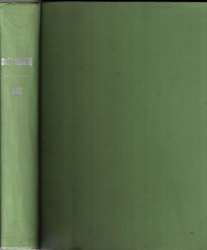 SVĚT SOVĚTŮ, ROČNÍK XXVI. - 1963 – detail 1