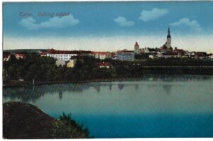 TÁBOR – CELKOVÝ POHLED pohlednice