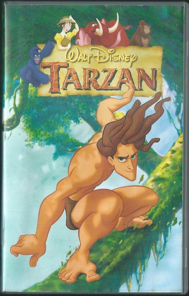 vhstrzan TARZAN VHS kazeta