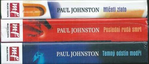 TEMNÝ ODSTÍN MODŘI / POSLEDNÍ RUDÁ SMRT / MLČETI ZLATO – detail 1